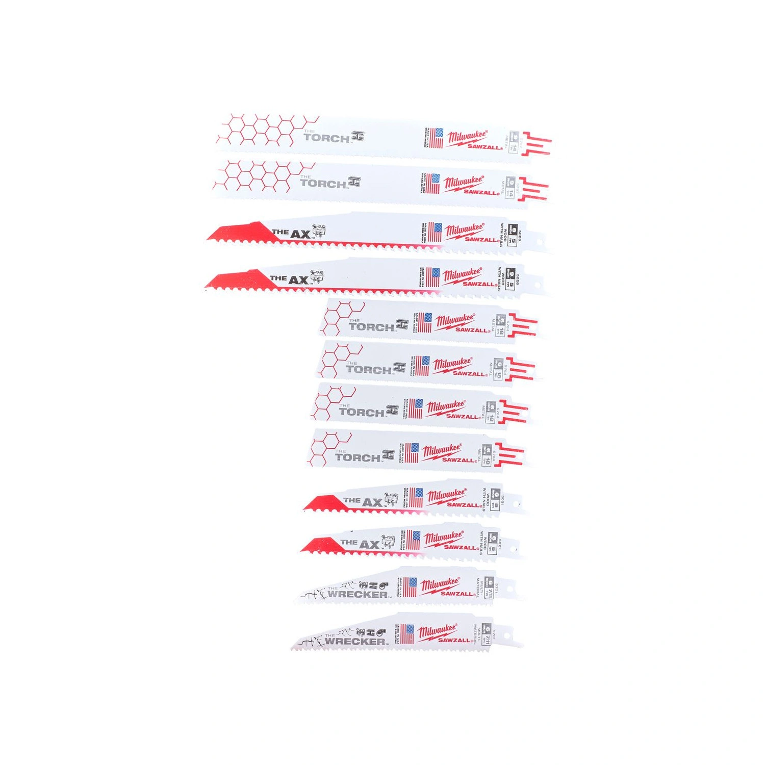 Milwaukee 49472229 Reciprozaagbladen 230mm - 12st