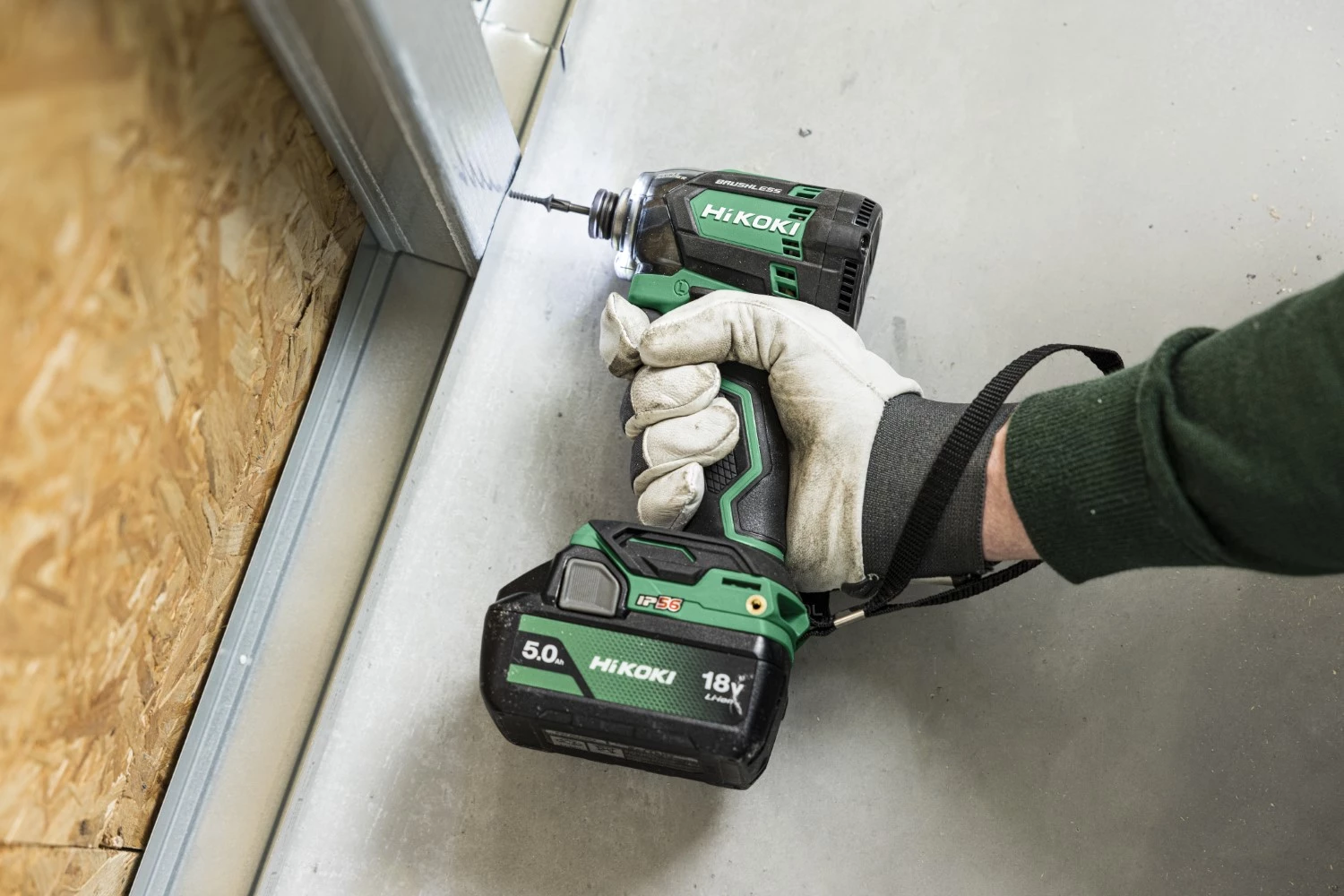 HiKOKI WH18DCWHZ Visseuse à percussion Accu - 1/4"- 18V avec 2 batteries 4.0Ah et chargeur dans HSC II-image