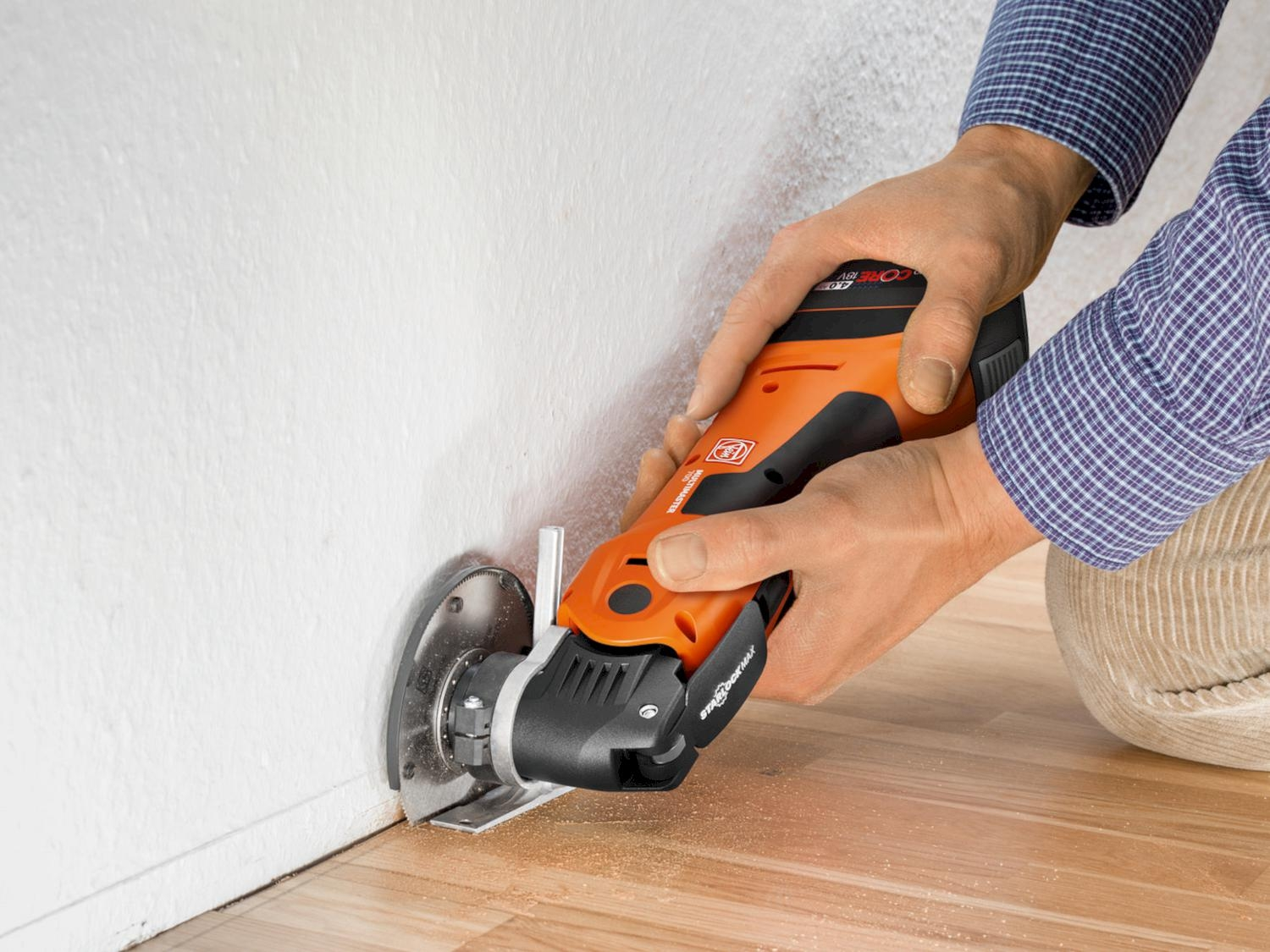 Fein AMM700 Max Top MULTIMASTER 18V Li-ion Accu Multitool set (1x 4.0Ah)-image