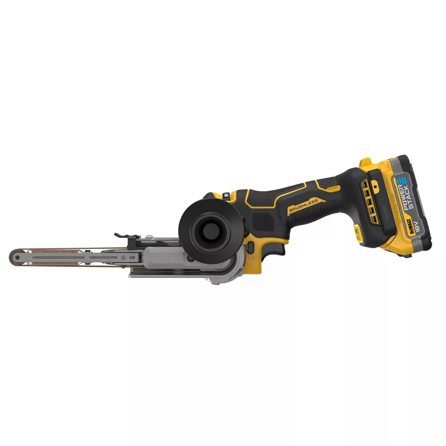 DeWALT DCM200E2T 18V Li-ion XR accu stripschuurmachine set (1x 1.7Ah) in TSTAK - 13mm-image