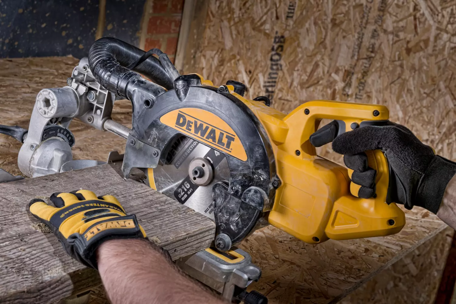 DeWALT DT1953 Construction Cirkelzaagblad - 216 x 30 x 40T - Hout (Met nagels)-image