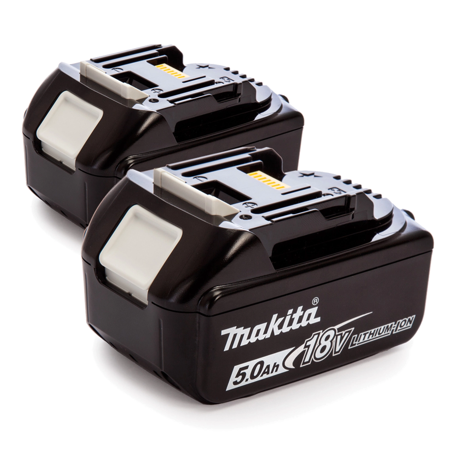 Makita BL1850B -Lot de 2 batteries Li-ion 18V - 5,0Ah (2pièces)-image