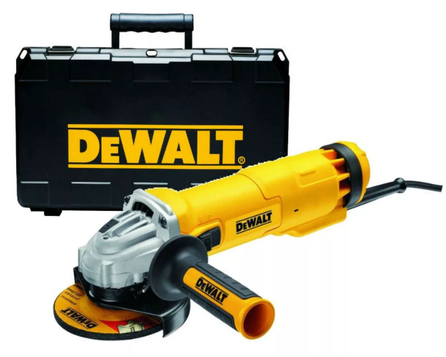 DeWALT DWE4237K Meuleuse d'angle dans coffret - 1400W - 125mm-image