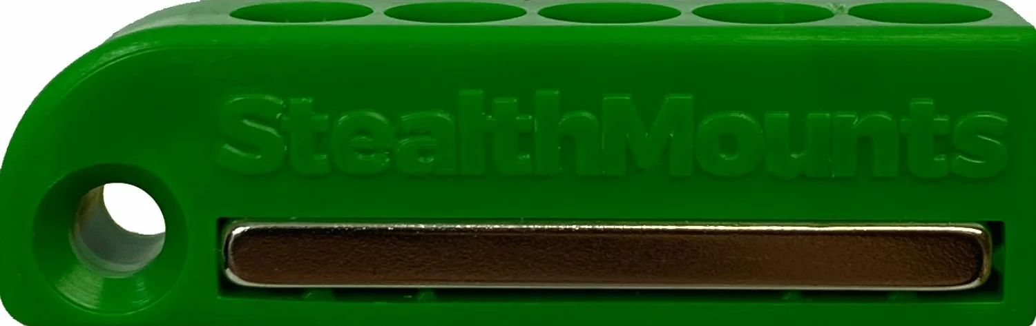 StealthMounts BH-FT-GRN-2 - Porte-embouts magnétique (2pcs) pour machines Festool - vert-image