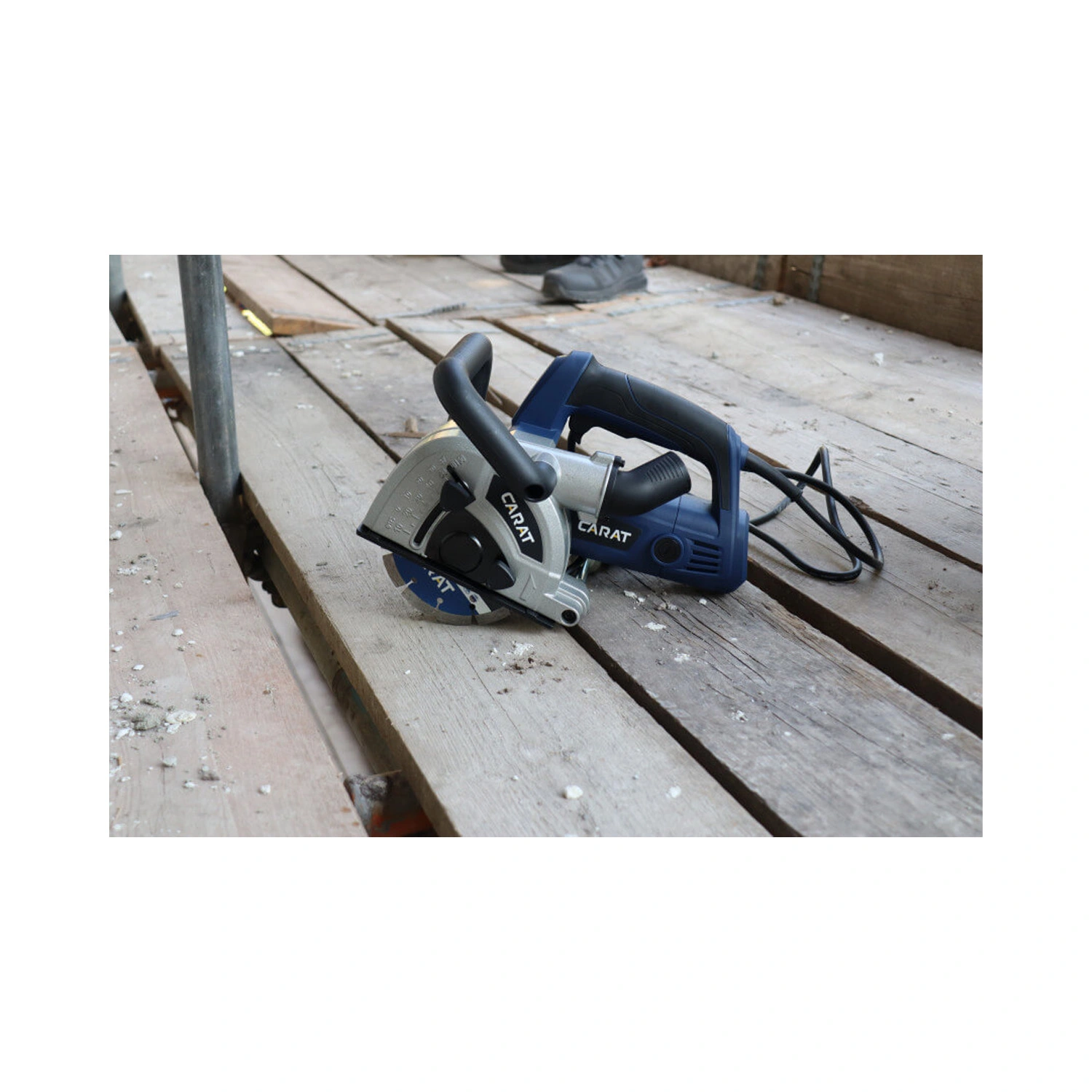 Carat SL-125150 sleuvenzaagmachine incl. 2 zaagbladen  - 1700W - 150mm