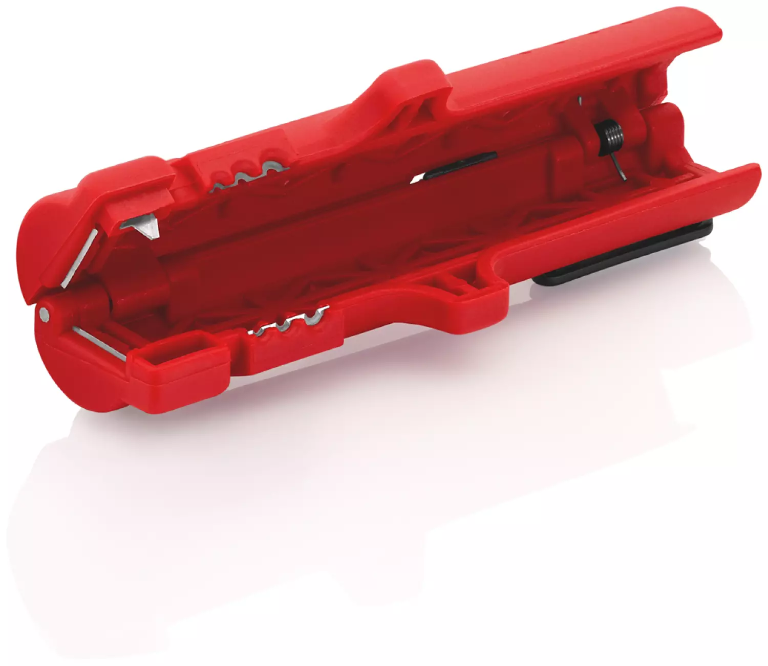 Knipex 16 64 125 SB Ontmantelingsgereedschap voor vlakke en ronde kabels - 125mm-image