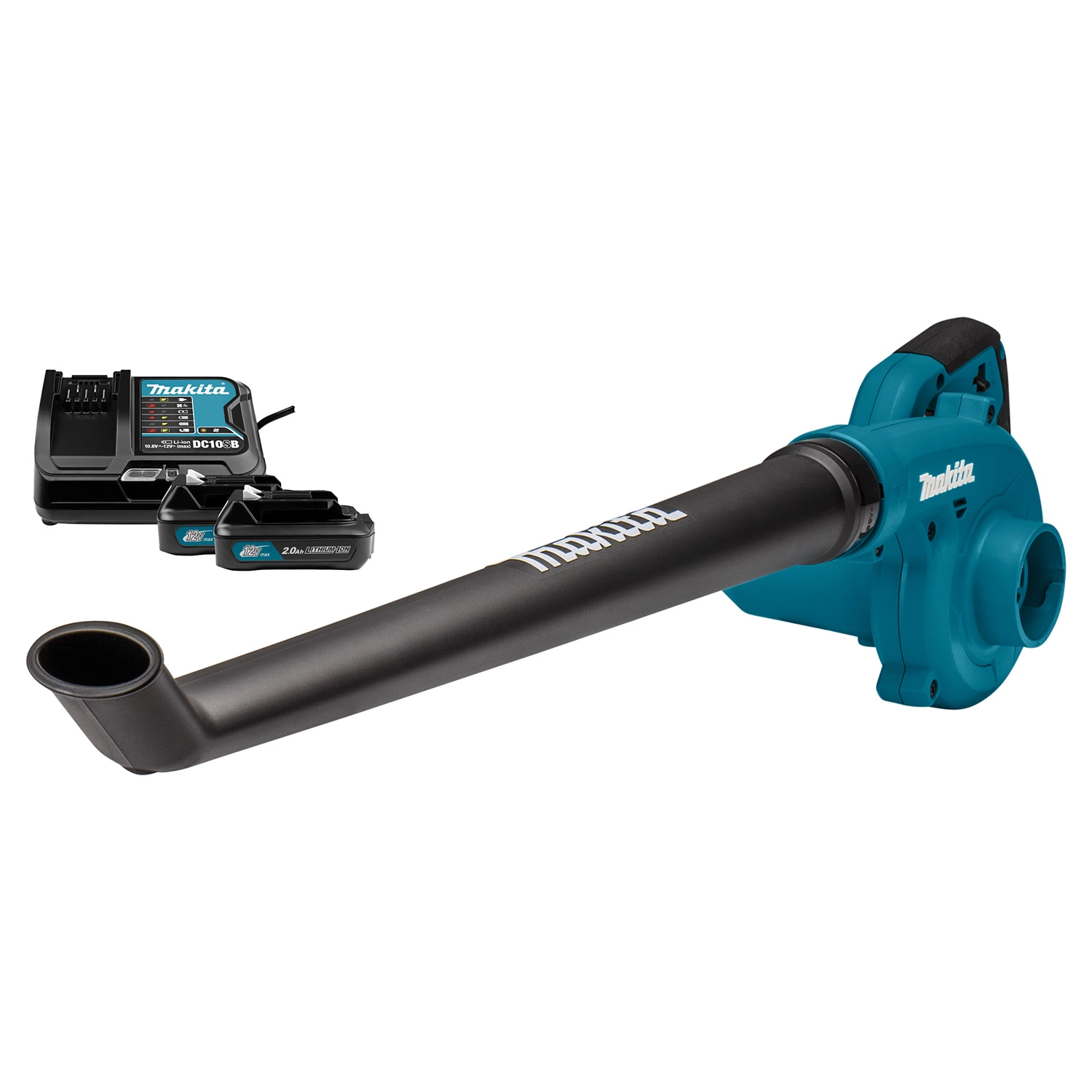 Makita UB101DSAE - Souffleur sans-fil - 12V Li-ion - 2 batteries 2,0 ah - 156m³/h-image