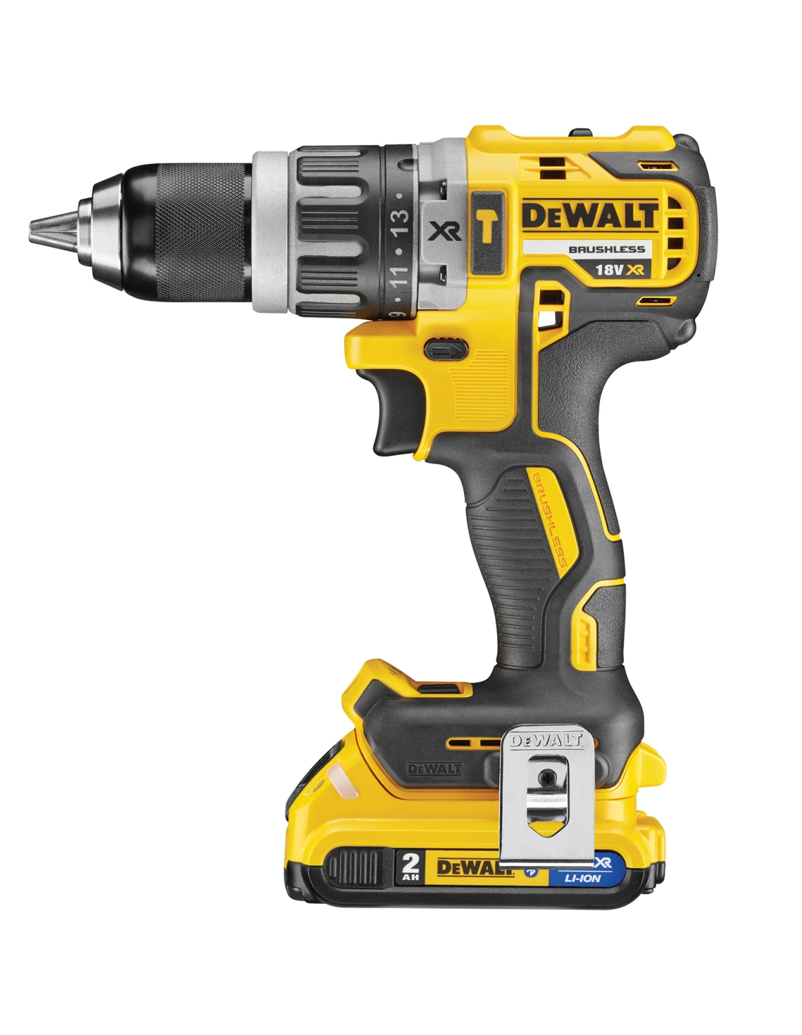 DeWALT DCK266P2T 18V Li-Ion batterie perceuse/visseuse à percussion (DCD796) visseuse à choc (DCF887) combi set (2 x batterie 5.0Ah) dans une coffret TSTAK-image