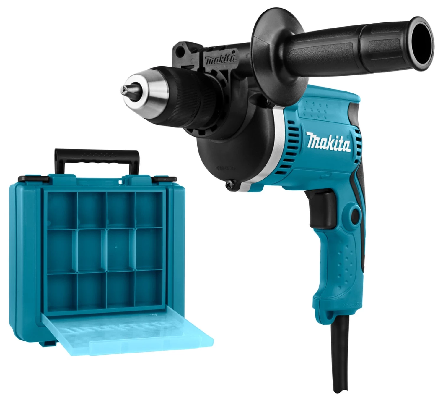 Perceuse à Percussion Makita HP1631K - dans coffret - 710W-image