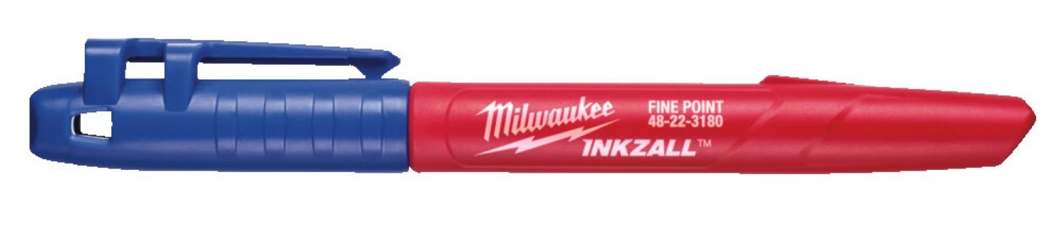 Milwaukee 4932492126 INKZALL™ Marker - Fijn - Blauw - 1.0mm-image