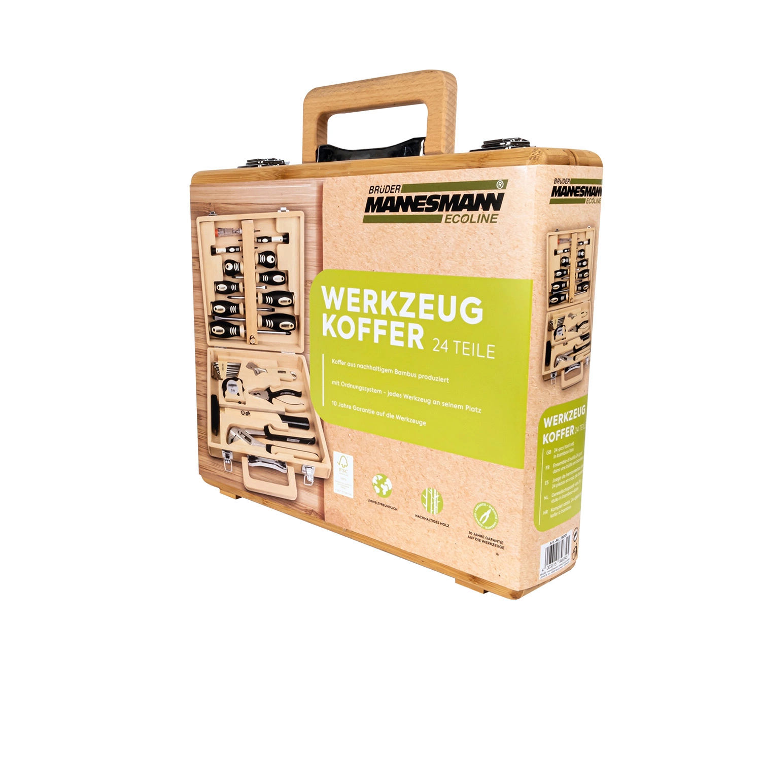 Brüder Mannesmann 29001 Gereedschapset in koffer - 24-delig-image