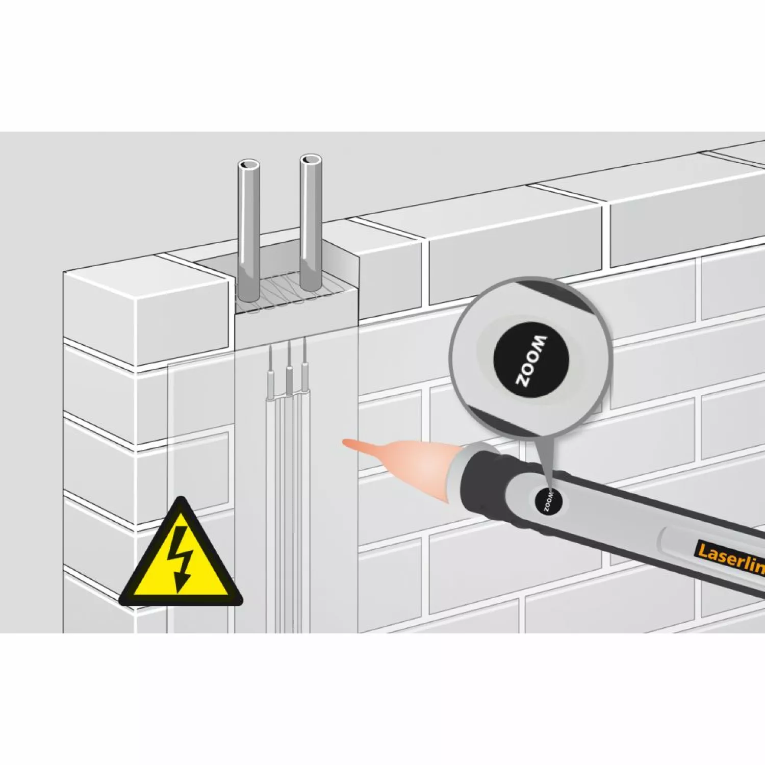 Laserliner AC-tive Finder Plus Spanningszoeker - AC 24-1000V-image