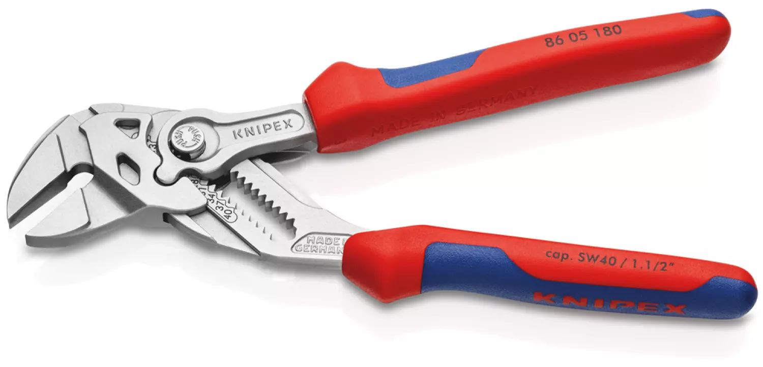 Knipex 86 05 180 - Pince-clé Pince et clé deux en un-image