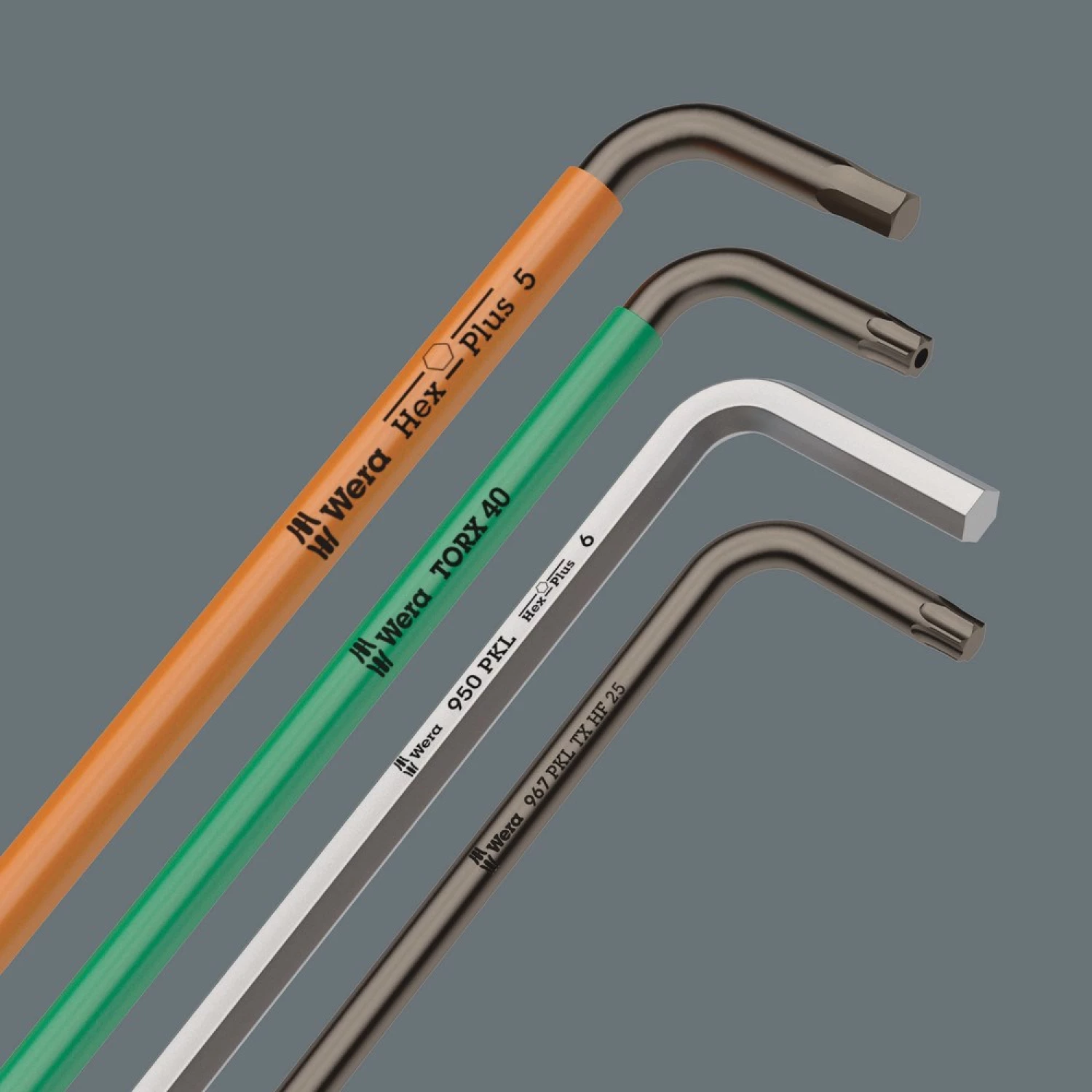 Wera 05024242001 Jeu de 9 clés Allen 967/9 TX 1 BlackLaser - Torx - TX8-40-image