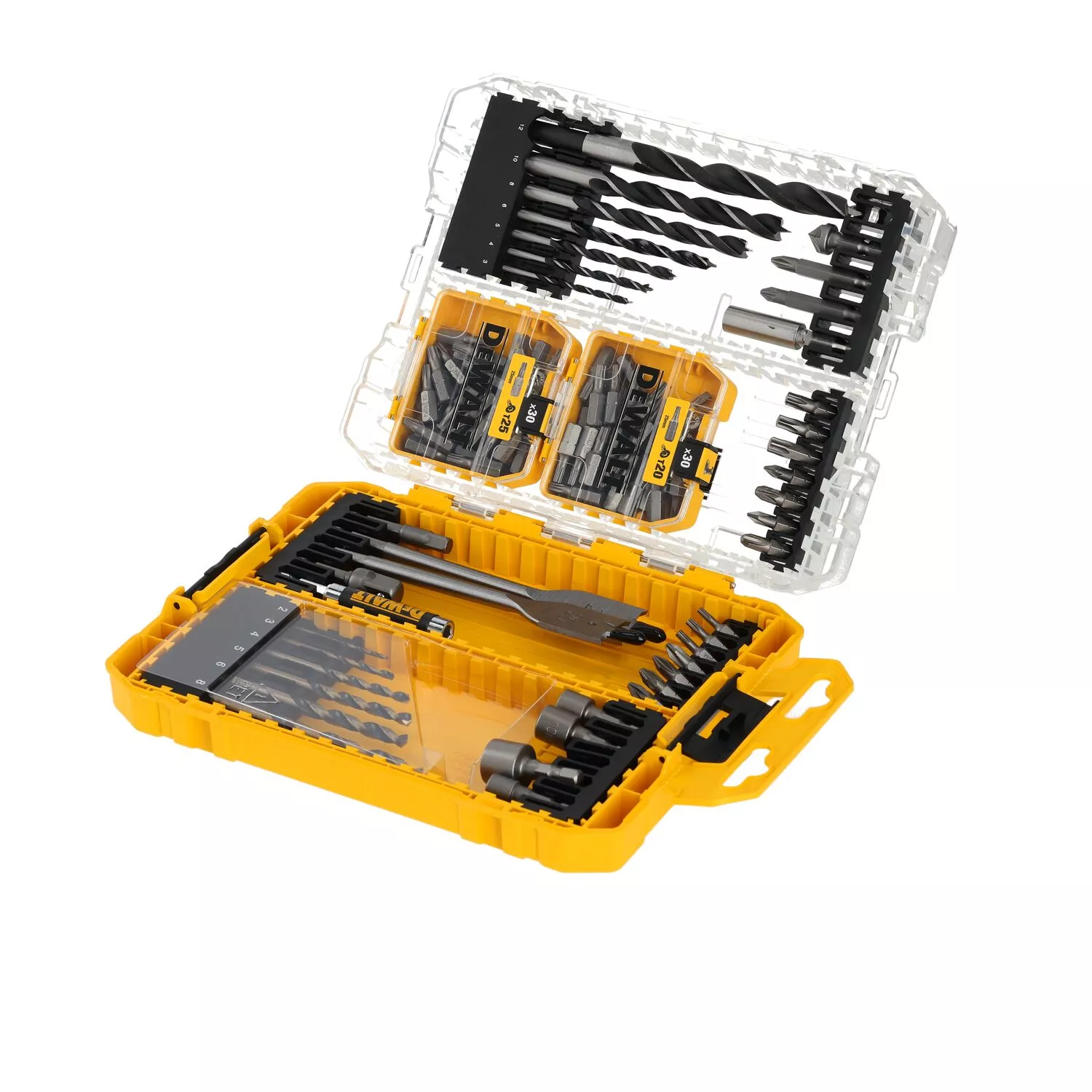 DeWALT DT70785-QZ Kit d'accessoires 100 pièces dans un coffret Toughcase+-image