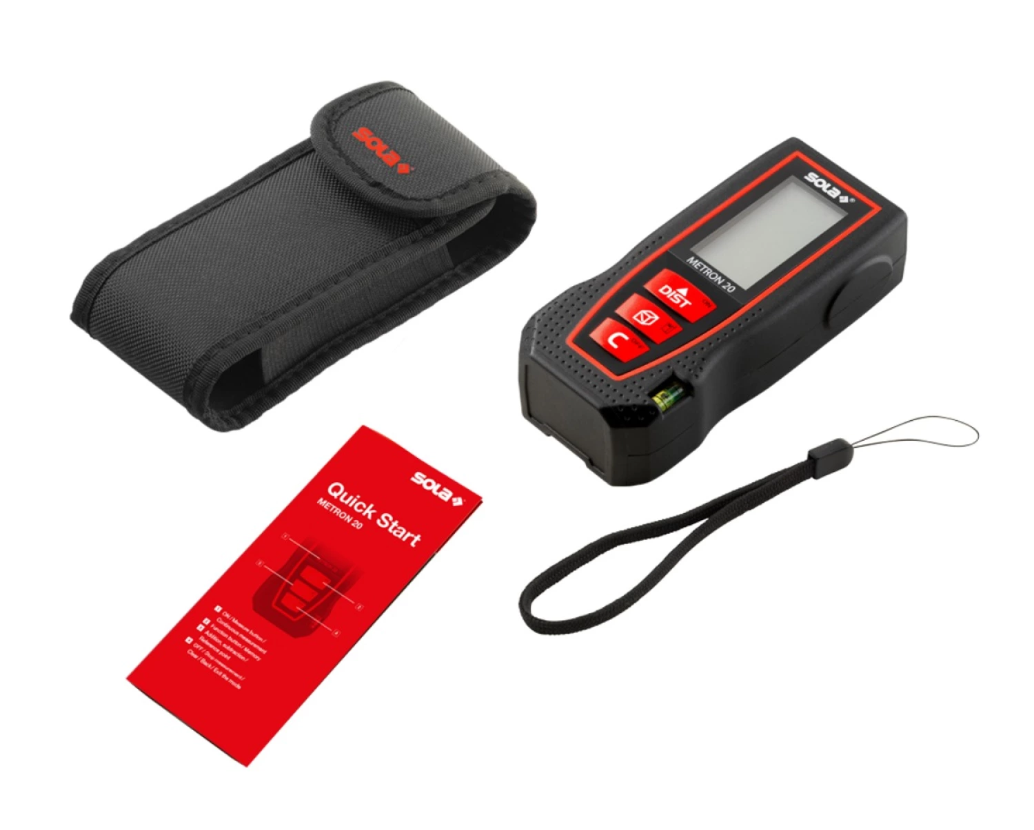 Sola METRON 20 Laser afstandsmeter - Rood - 20m-image