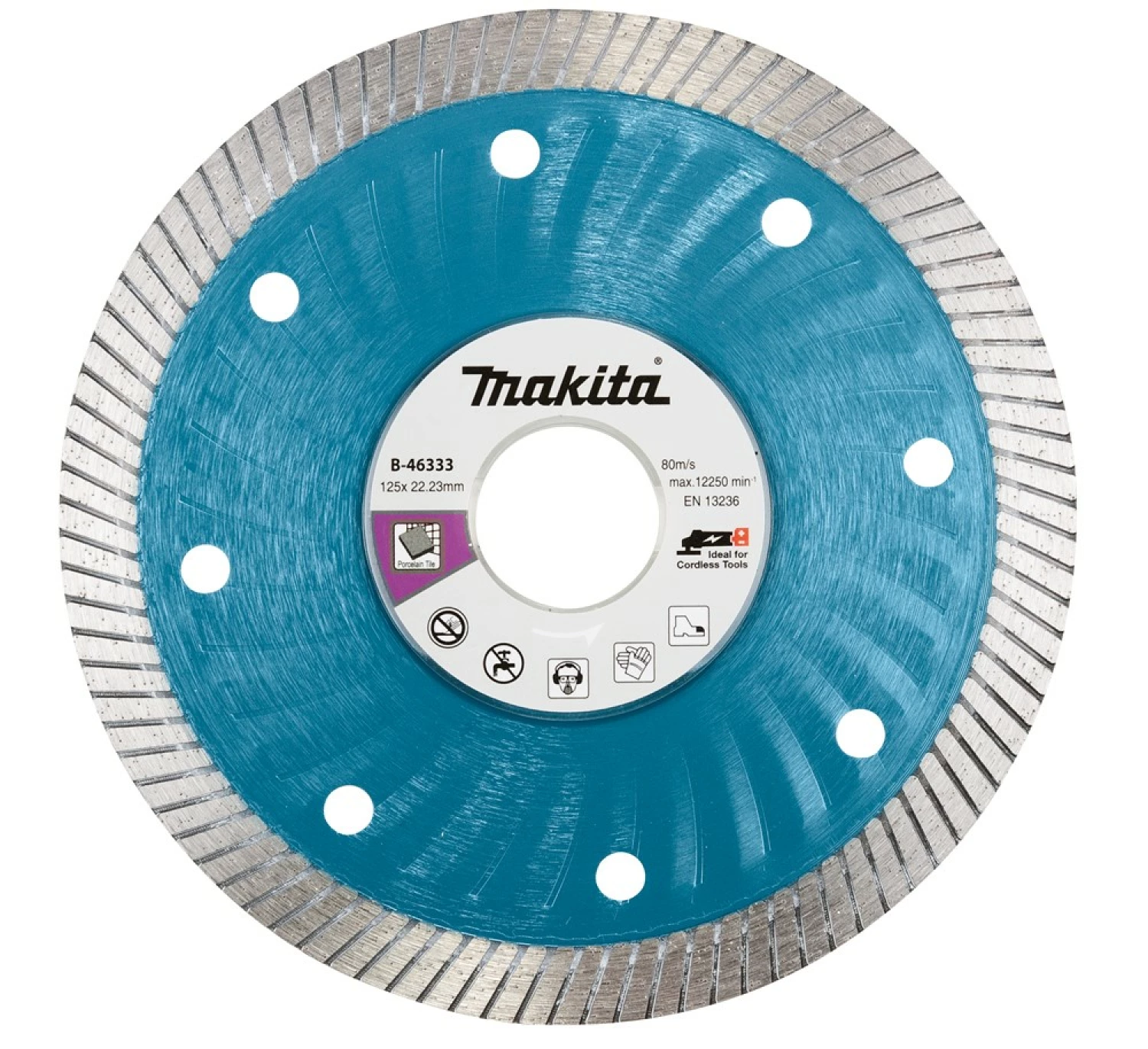 Makita B-46333 Diamantschijf - 125 x 22,2mm - Keramiek-image