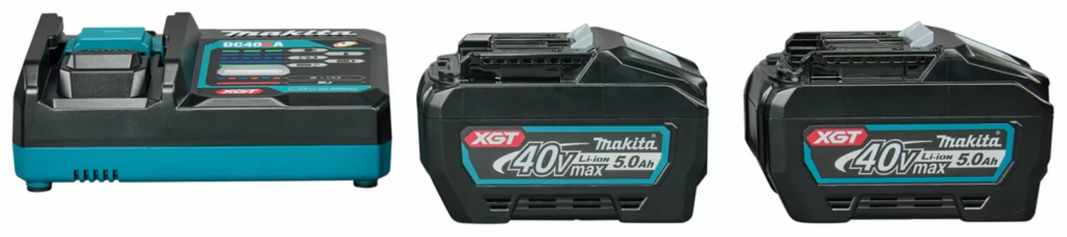 Makita Accu starterset  XGT DC40RA / 2x BL4050F-image