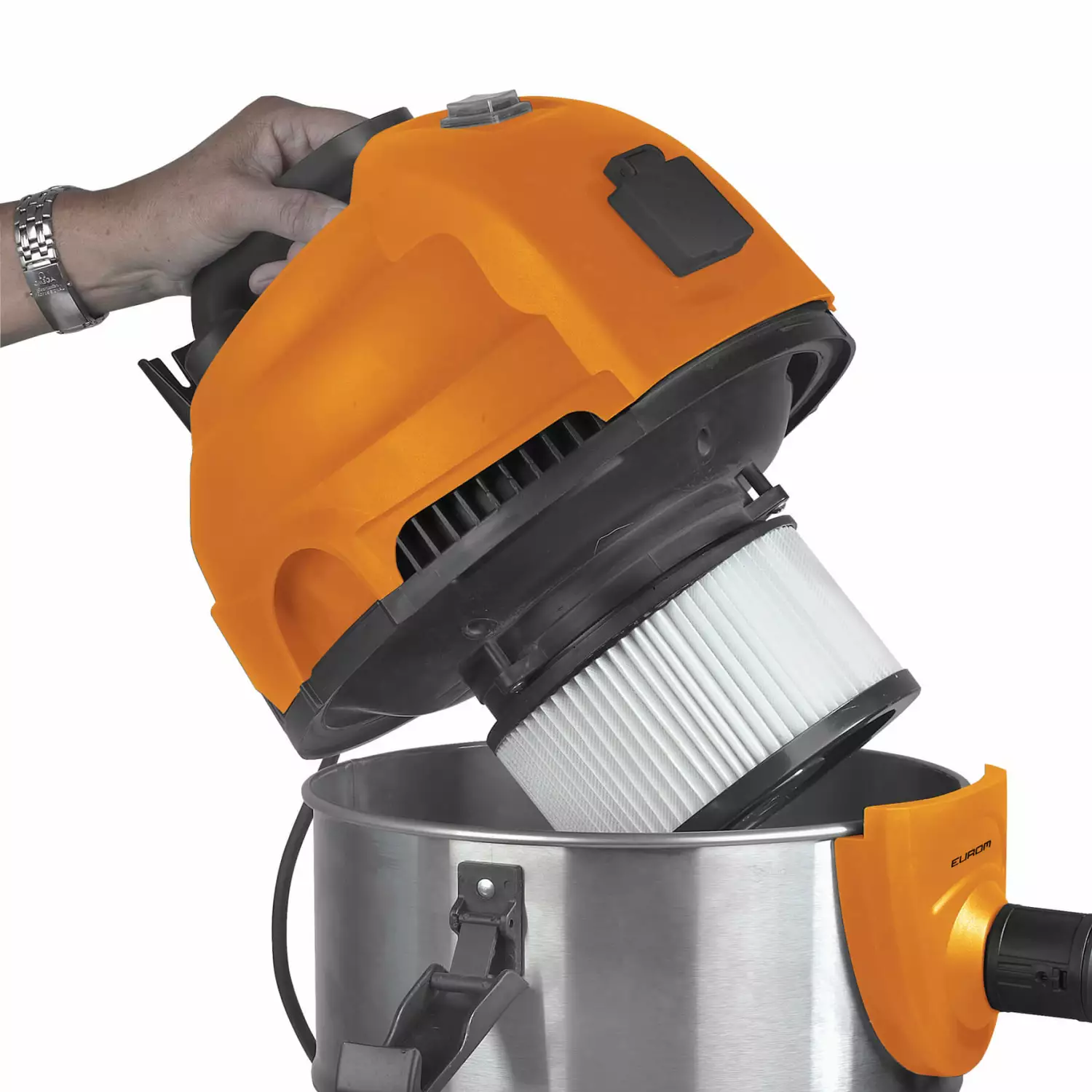 EUROM Force 1420S - Aspirateur eau et poussière - 1400W - 20L-image