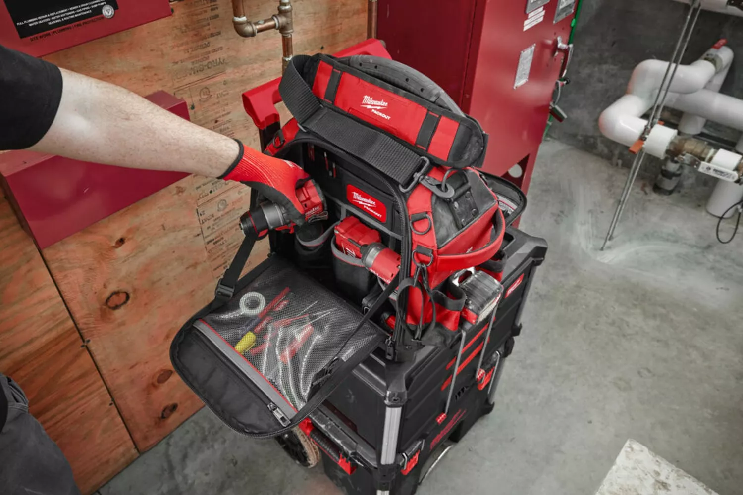 Milwaukee 4932493623 Packout Pro gereedschapstas 38 cm-image