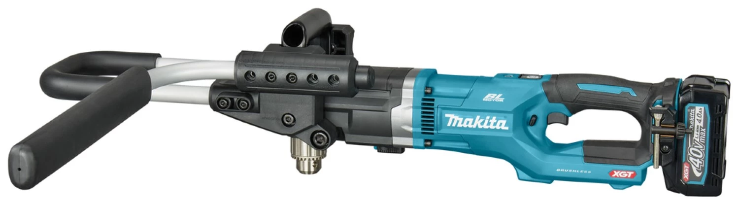 Makita DG001GM105 Tarière sans-fil - XGT 40V max Li-ion - 1 batterie 4,0 ah - Adaptateur A et D - 13 mm - Brushless-image