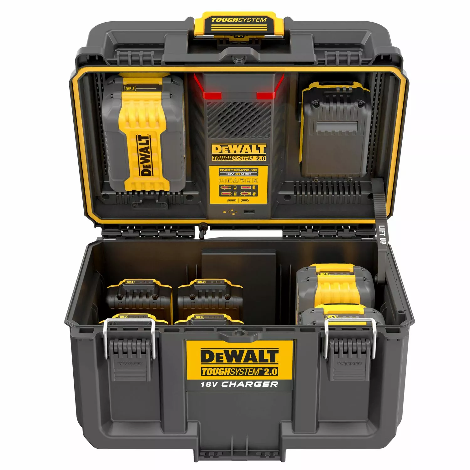 DeWALT DWST83471 ToughSystem 2.0 Koffer/Acculader-image