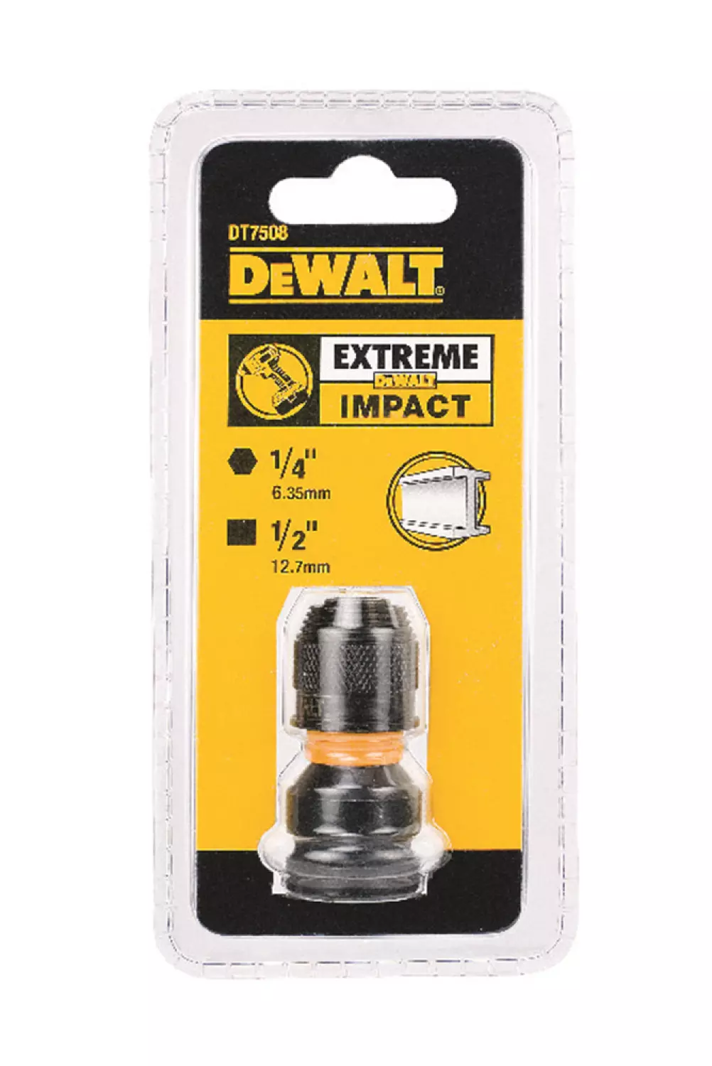 DeWALT DT7508 1/2" naar bit adapter-image