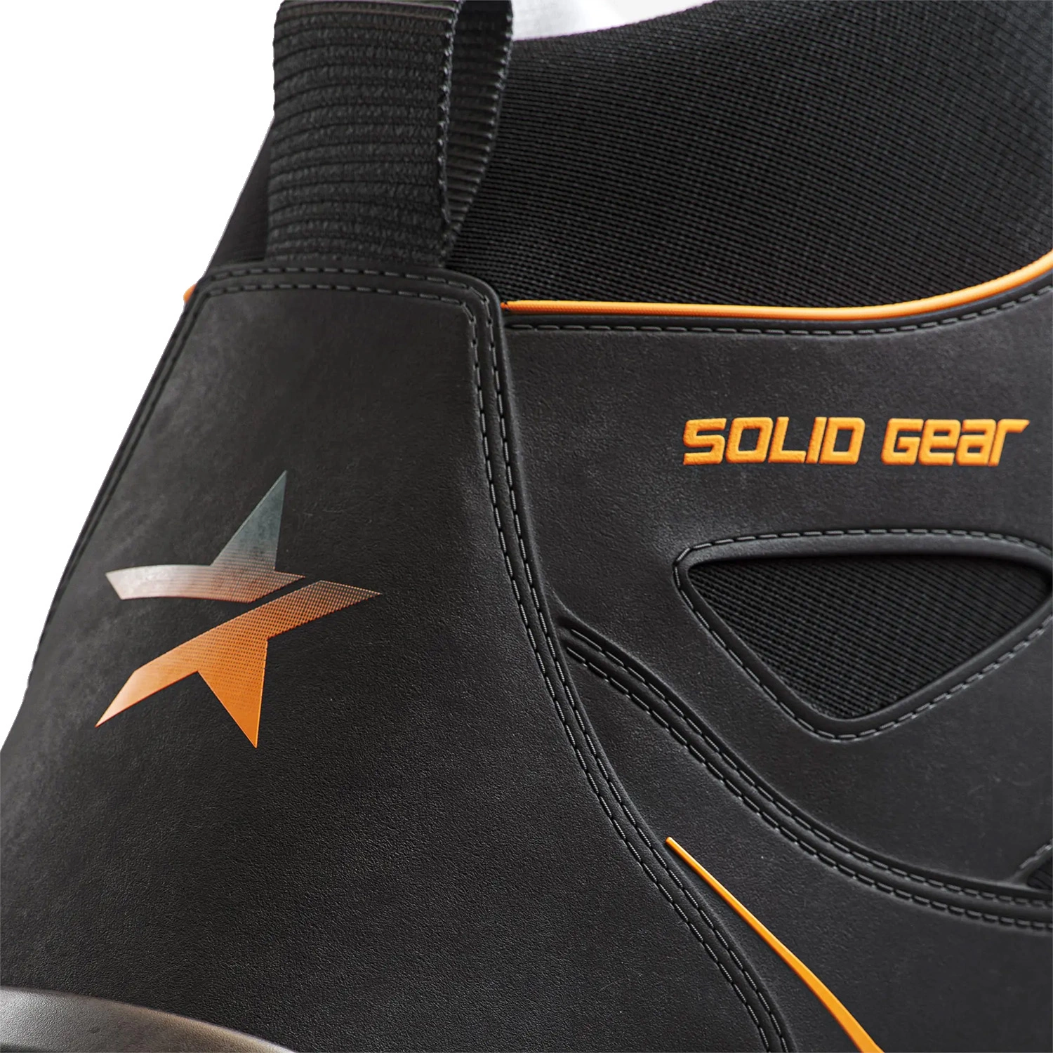 Solid Gear 61005 Reckon Werkschoen - Zwart/Oranje - Hoog - Maat 46-image