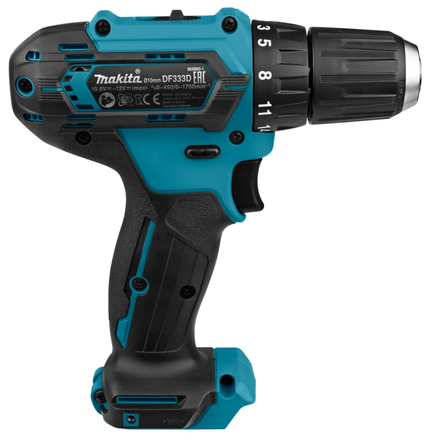 Perceuse visseuse sans-fil Makita DF333DSMJ - CXT 12V max Li-ion - 2 batteries 4,0 Ah - Mbox-image