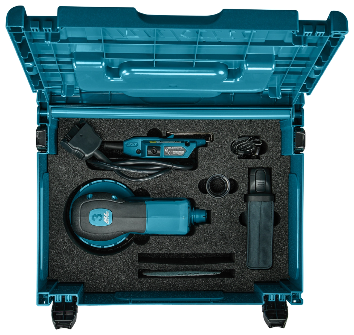 Makita BO001CGZJNL XGT 40V Li-ion accu Exentrische schuurmachine in Mbox - 125mm-image