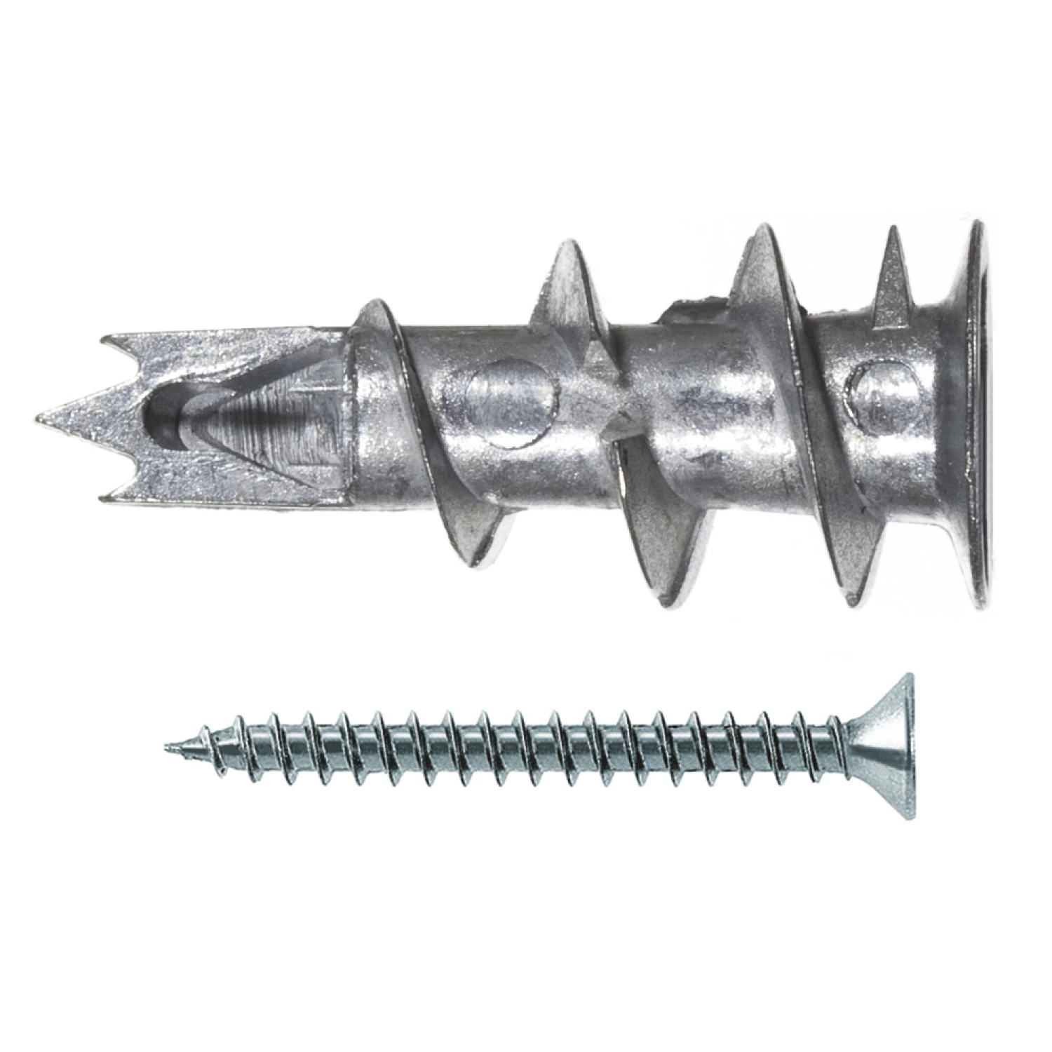Fischer 40432 - Cheville métallique GKM 12 avec vis pour plaques de plâtre (100pcs) GKM 12-image
