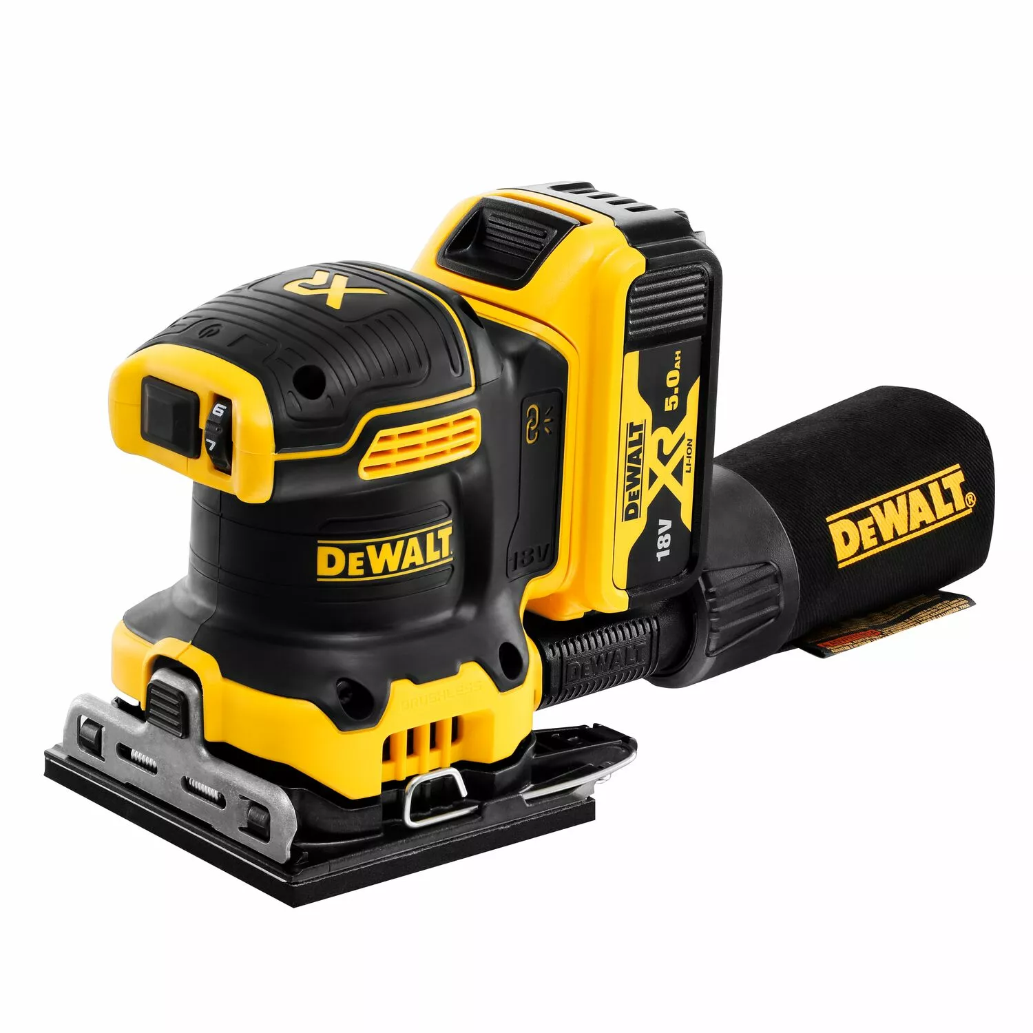 DeWALT DCW200P2-QW Ponceuse sans fil-image