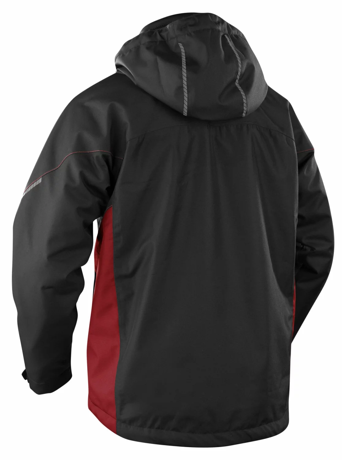 Blåkläder 4890 Lichtgewicht winterjas - Zwart/rood - Maat S-image