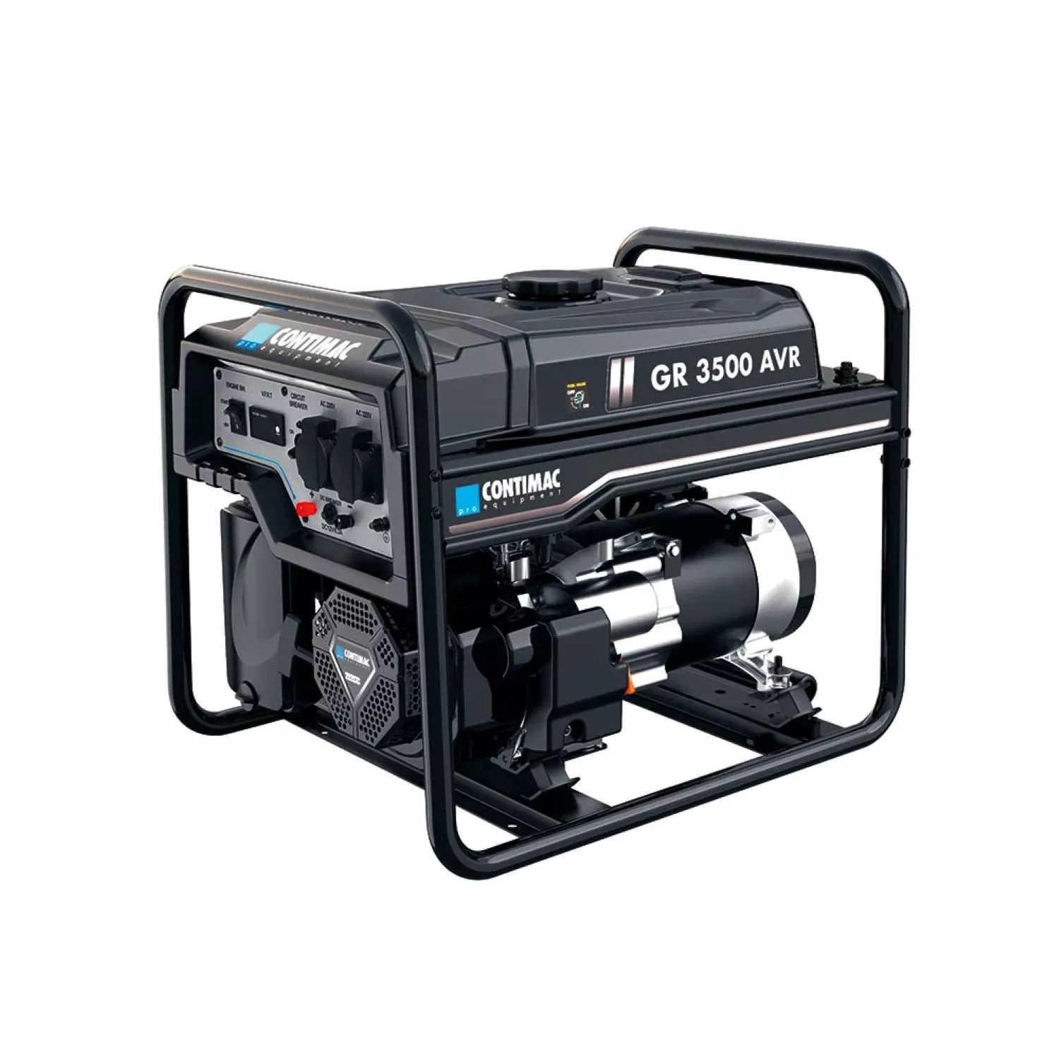 Contimac GR 3500 AVR Générateur à essence / groupe électrogène à onduleur - 3300 W-image
