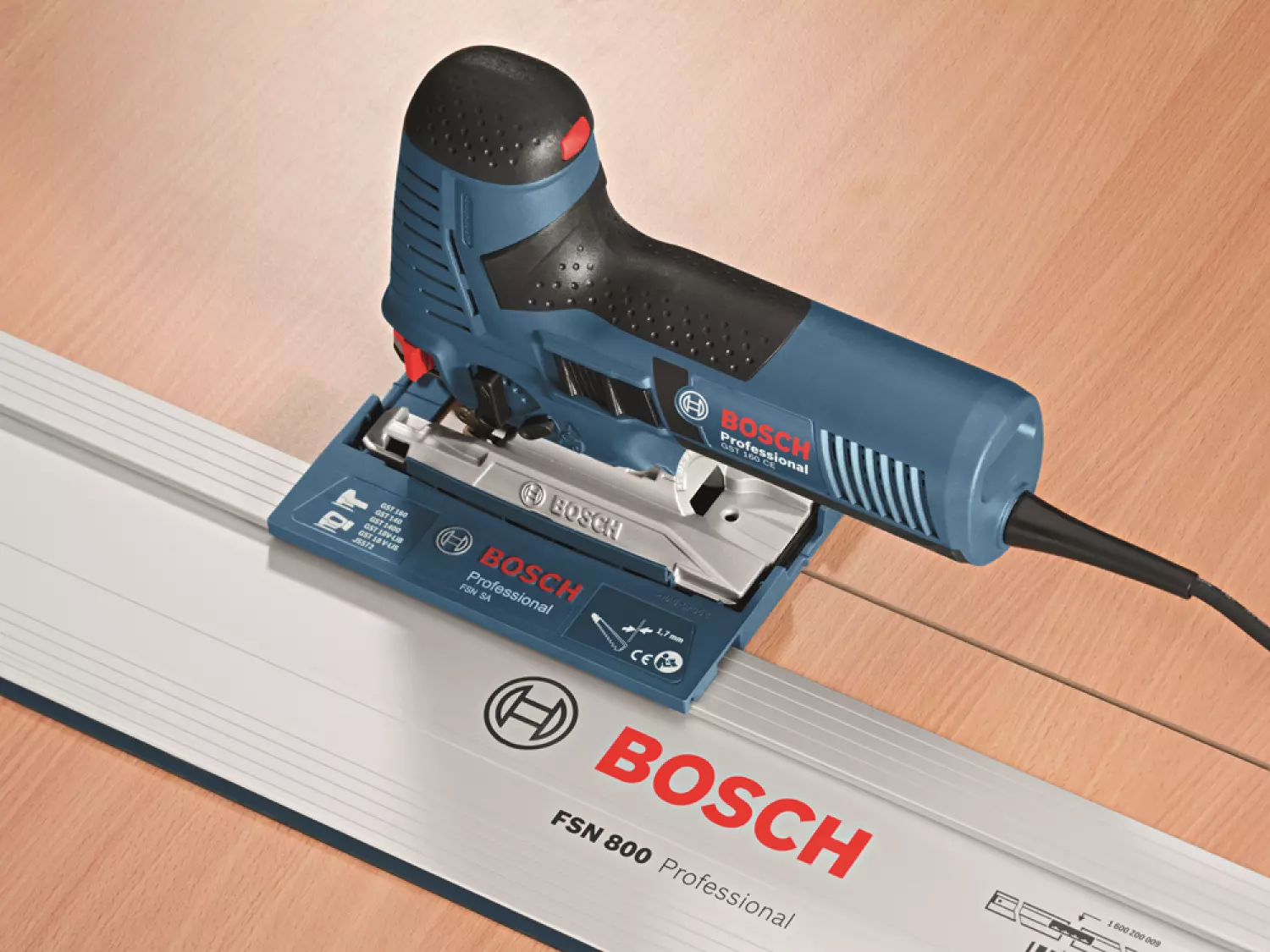 Bosch FSN SA geleiderail adapter-image