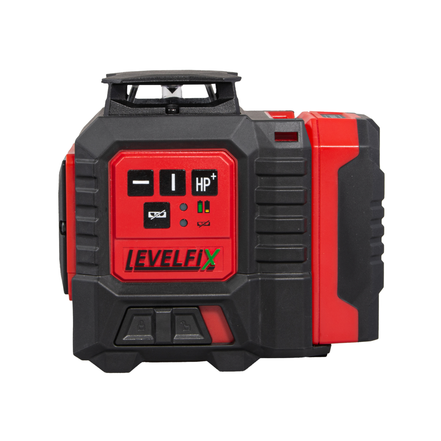 Levelfix CCL280G Kruislijnlaser Set incl. statief in koffer - groen of rood - 30m - 3 lijnen - Bluetooth - IP53-image