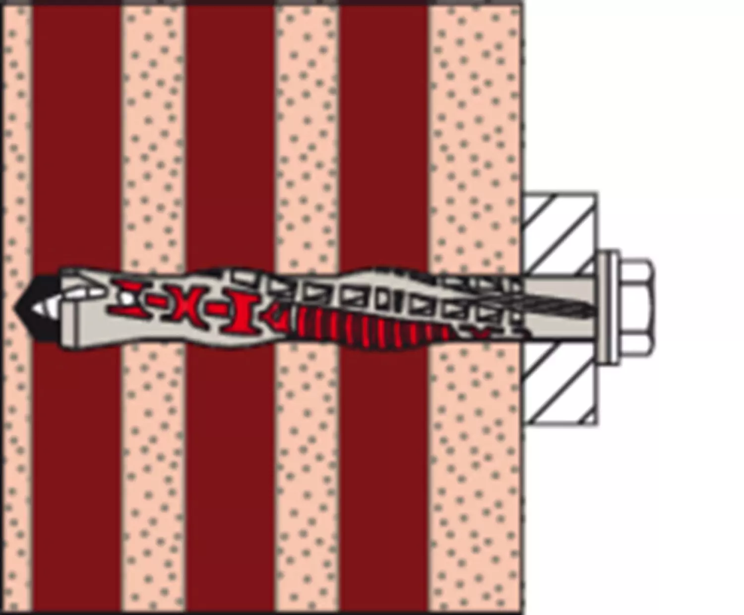 Fischer 562171 Constructieplug DuoXpand - zeskant kop - 10 x 160 FUS (50st)-image