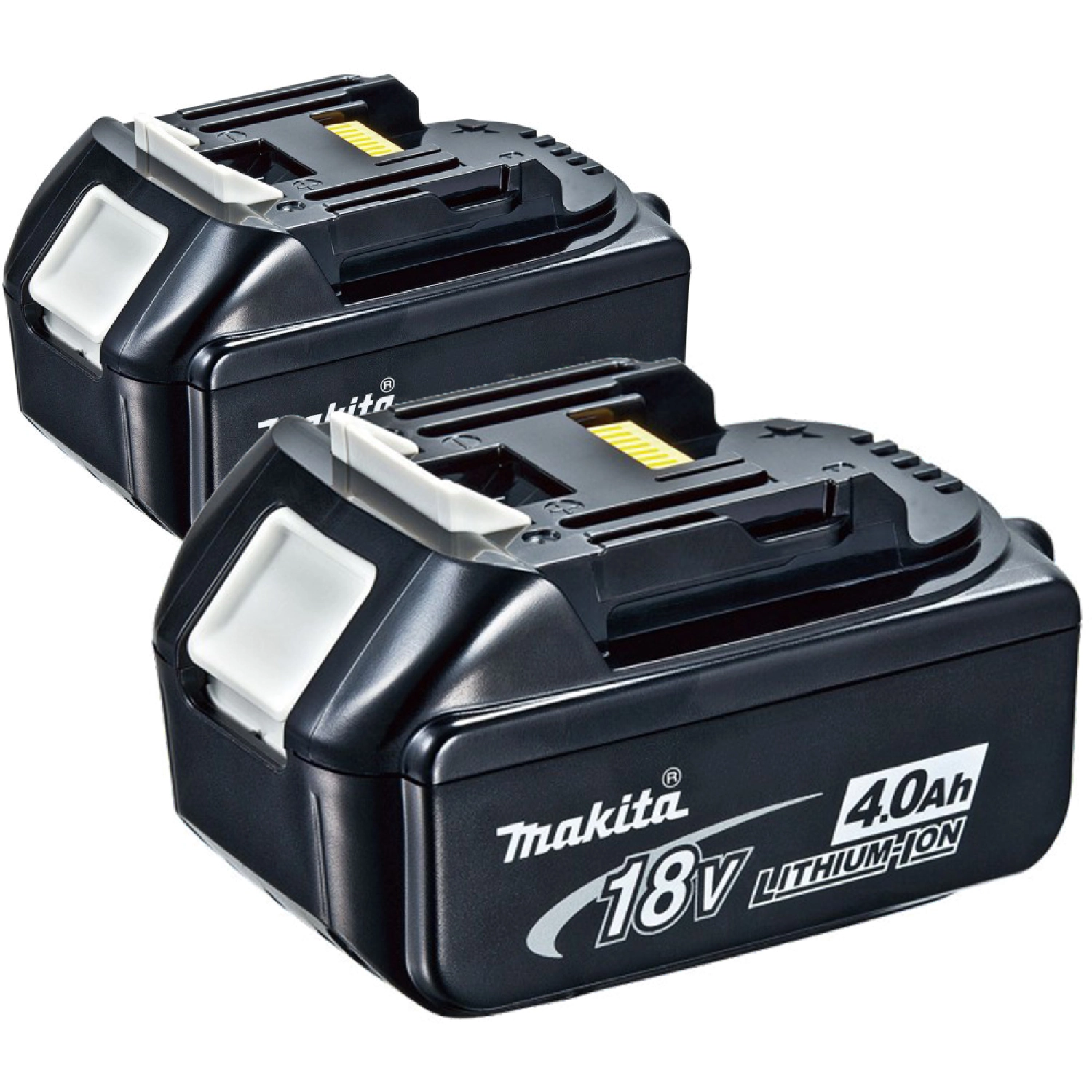 Makita BL1840B - Lot de 2 batteries Li-Ion 18V - 4,0 Ah (2 pcs)-image