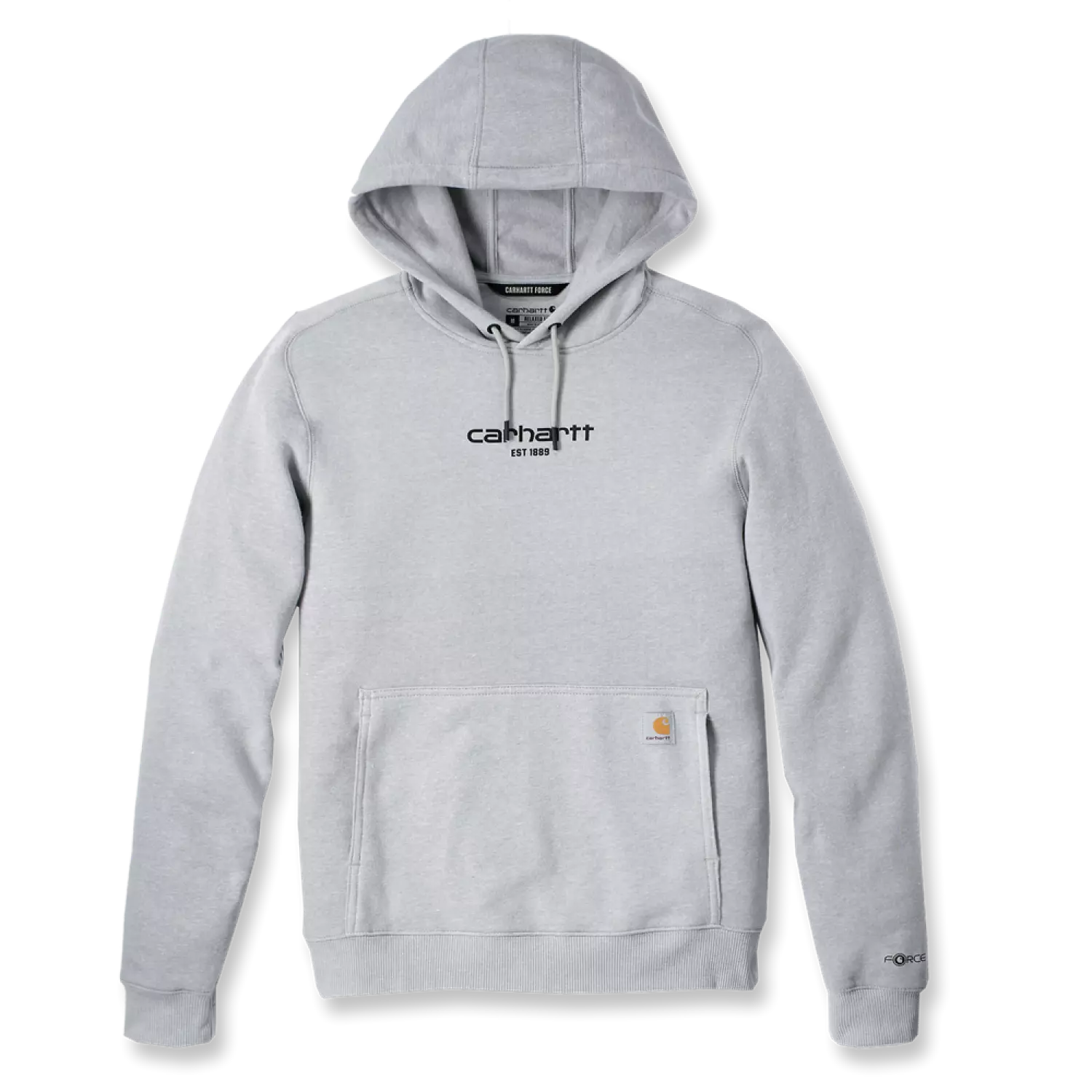 Carhartt Logo Graphic sweat-shirt Asphalt Heather - S-image