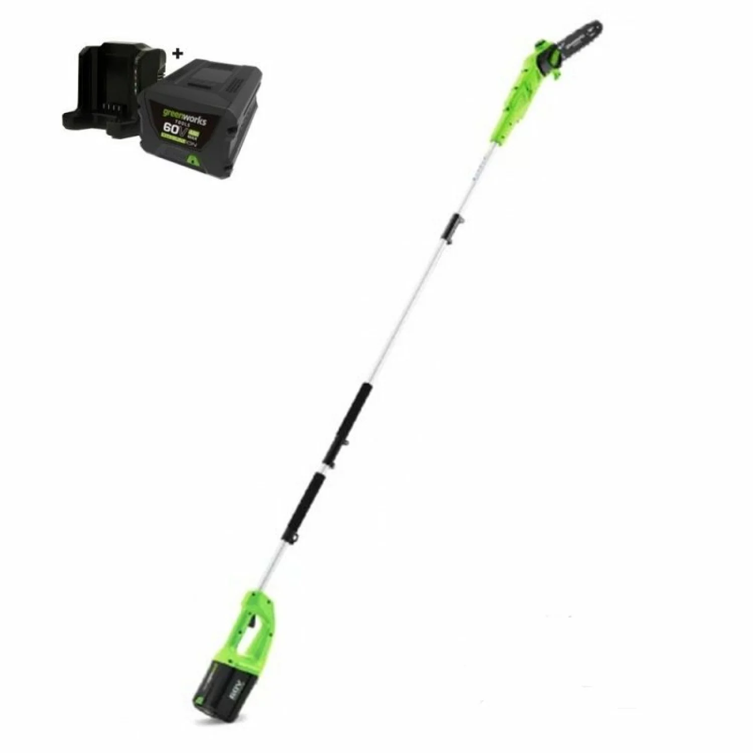 Greenworks GD60PSK4 60V Li-ion accu takkenzaag set (1x 4,0Ah accu)-image