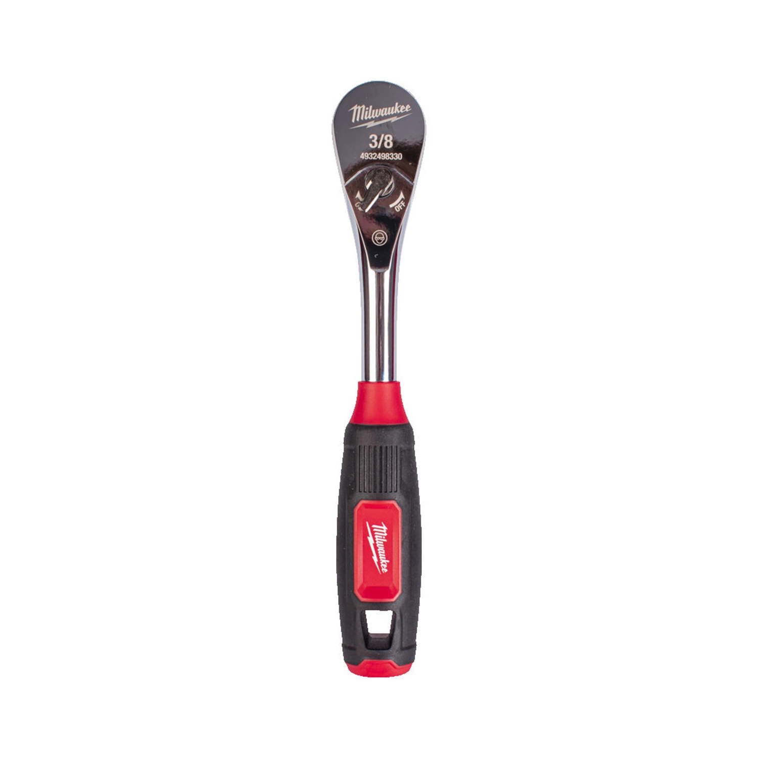 Milwaukee 4932498330 Omschakelbare ratel - 3/8" - comfort grip