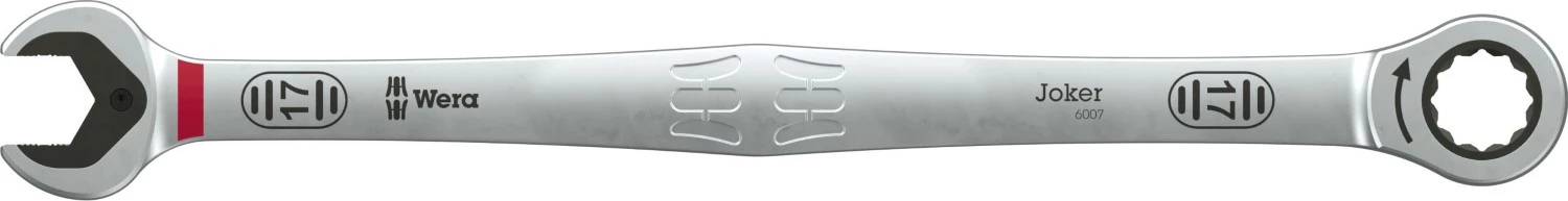 Wera 05020353001 6007 Joker Steek-ringratelsleutel SB - extra lang - 17 x 304,5mm-image