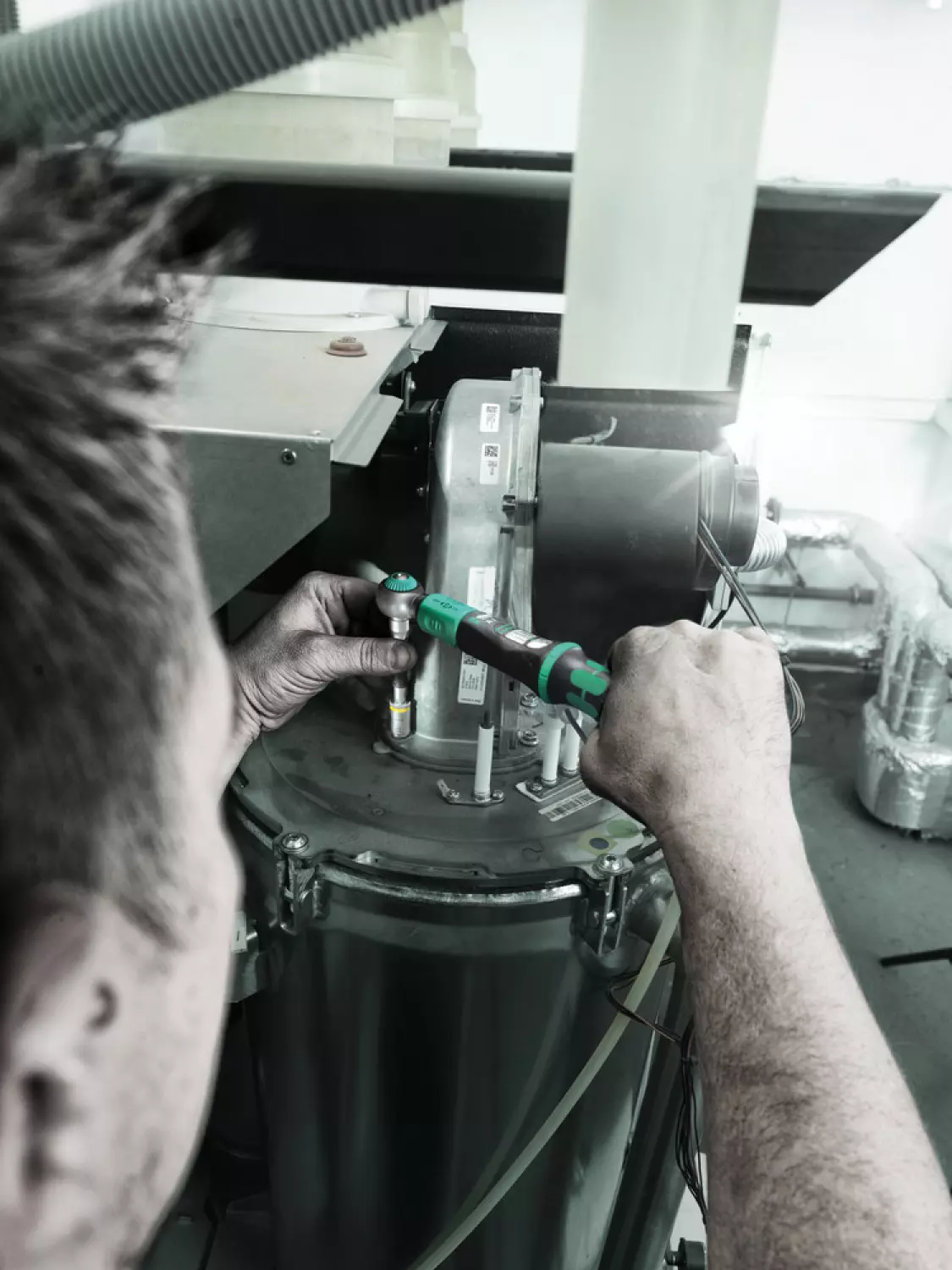 Wera 05075800001 Safe-Torque A 1 Clé dynamométrique avec cliquet commutable - 2-12 Nm - 1/4"-image