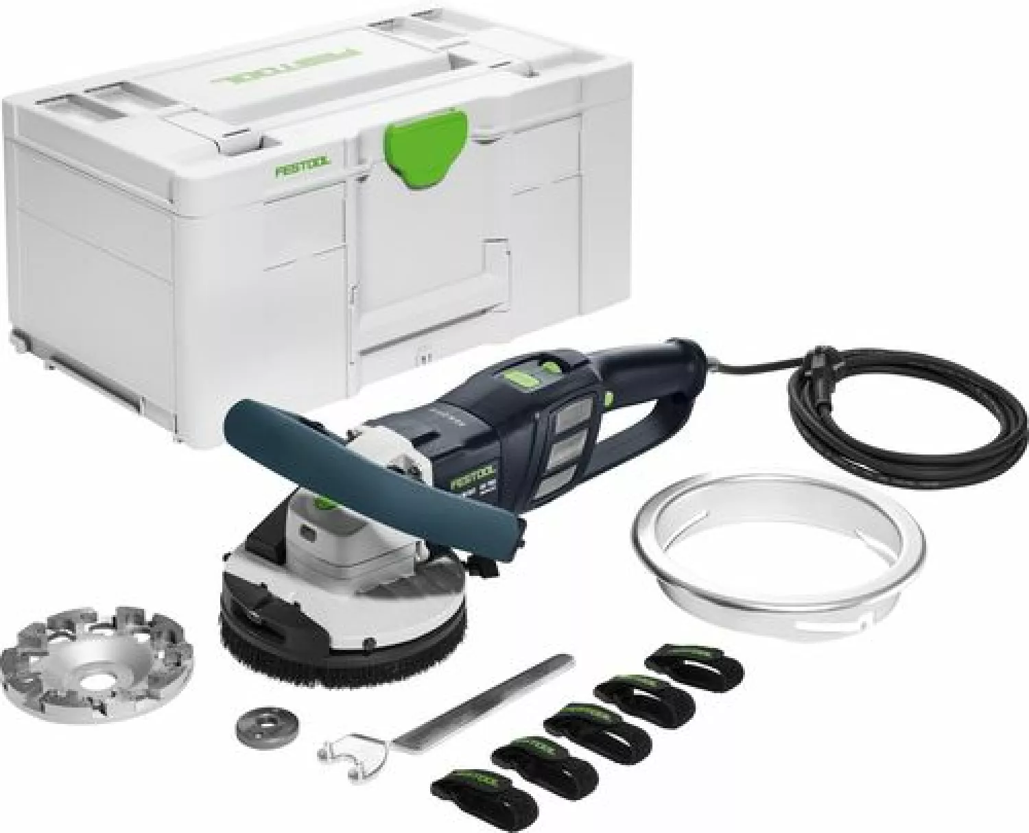 Festool RG 130 ECI-Set DIA HD Renovatieslijpmachine in systainer - 1600W - 130mm-image