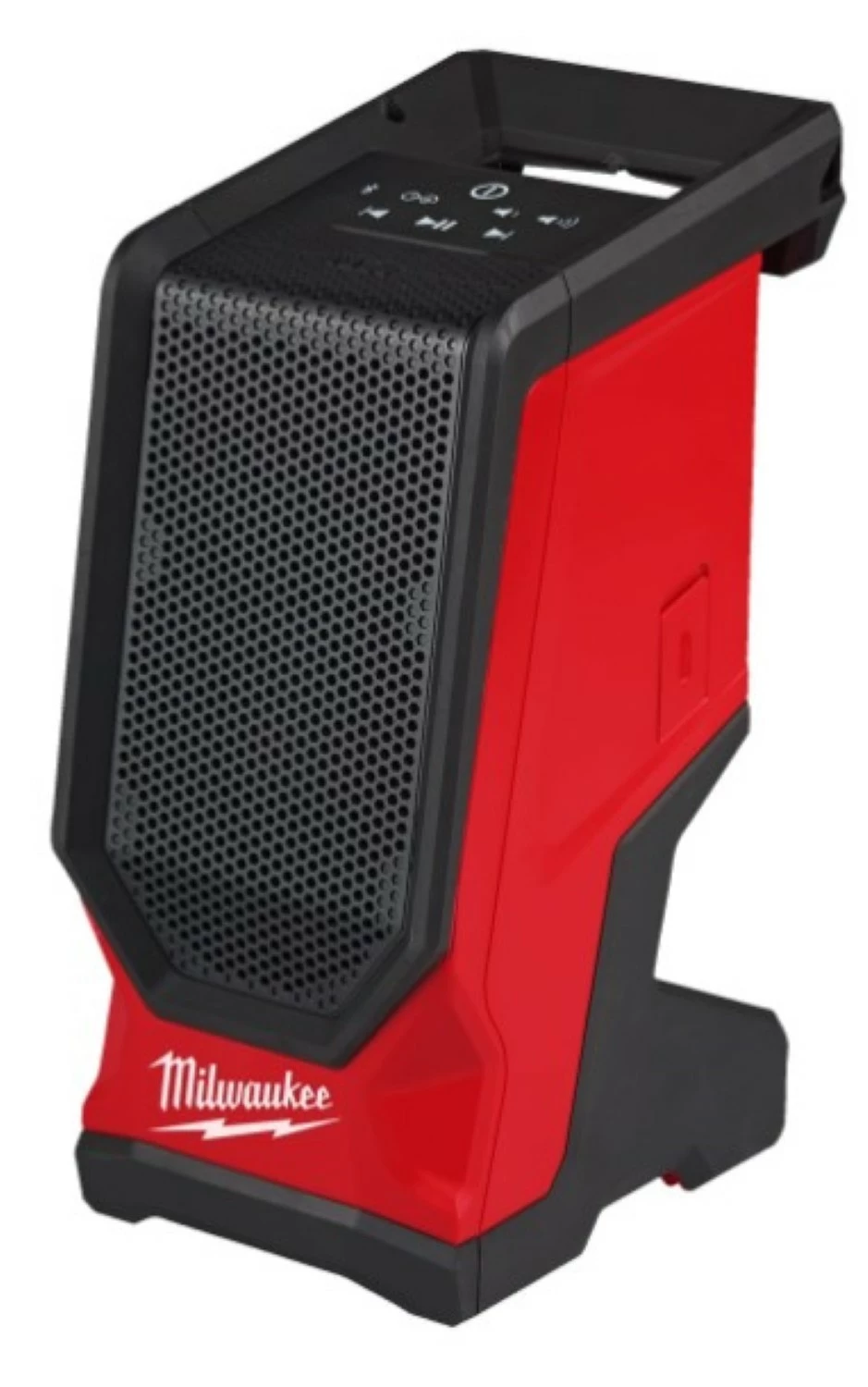 Milwaukee M18 SPEJSG2-0 18V Li-ion cordless bluetooth speaker jobsite-image