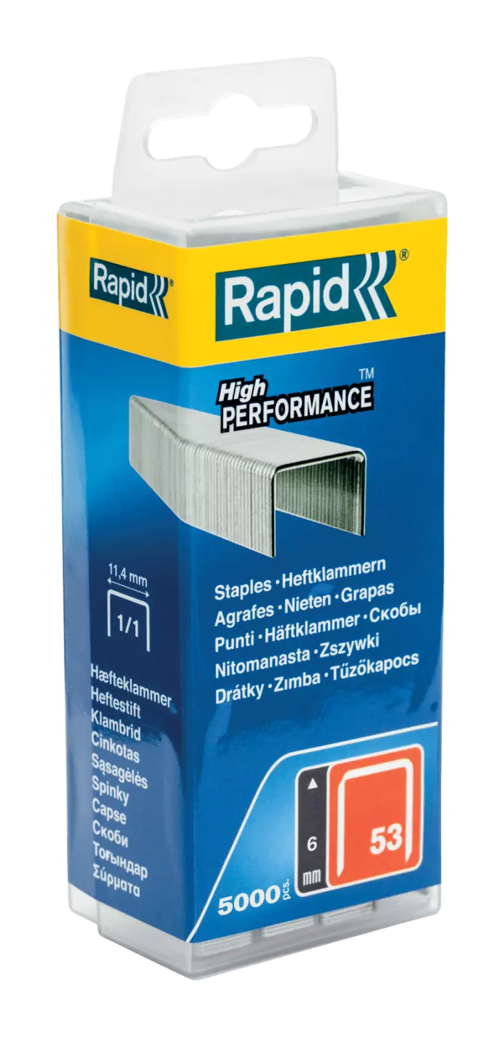 Rapid 40303083 Nieten - No. 53 - Gegalvaniseerd - 6mm (5000st)-image