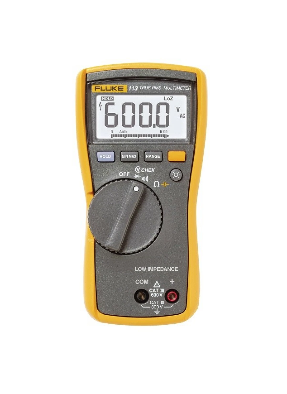 Fluke 113 EUR Digitale True-RMS multimeter - AC 600V-image