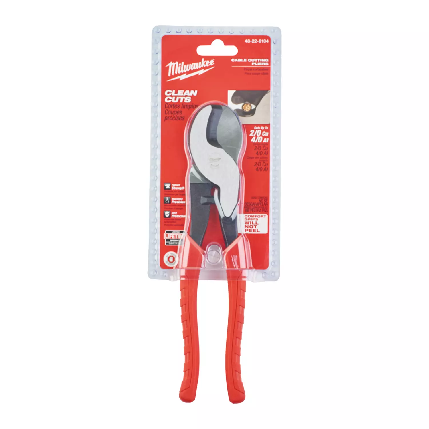 Milwaukee 48226104 - Pince coupe cable - Cable cutter - 1 pc-image