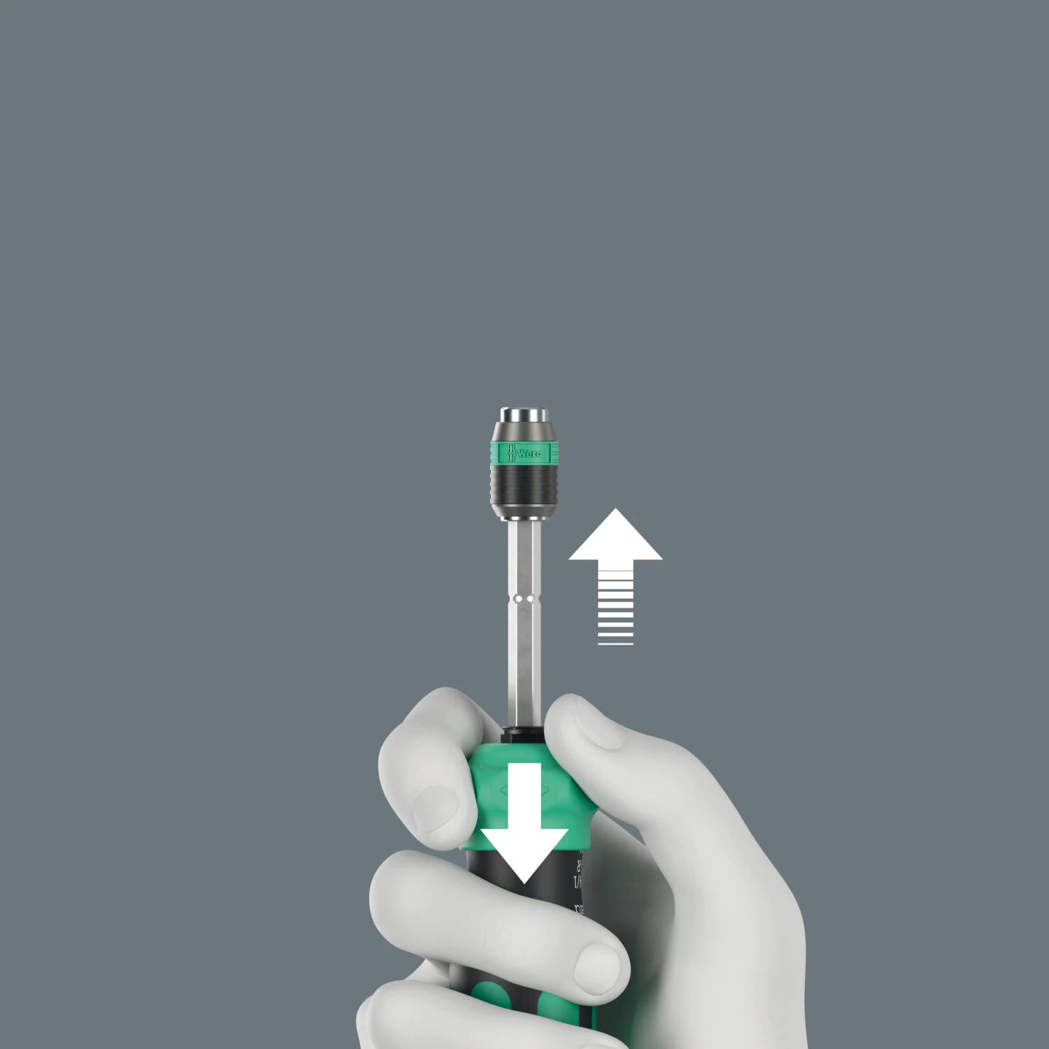 Wera 05051514001 Kraftform Kompakt 20 RA-R Bitschroevendraaier in etui - 6 in 1 multi-bit - met ratelfunctie-image