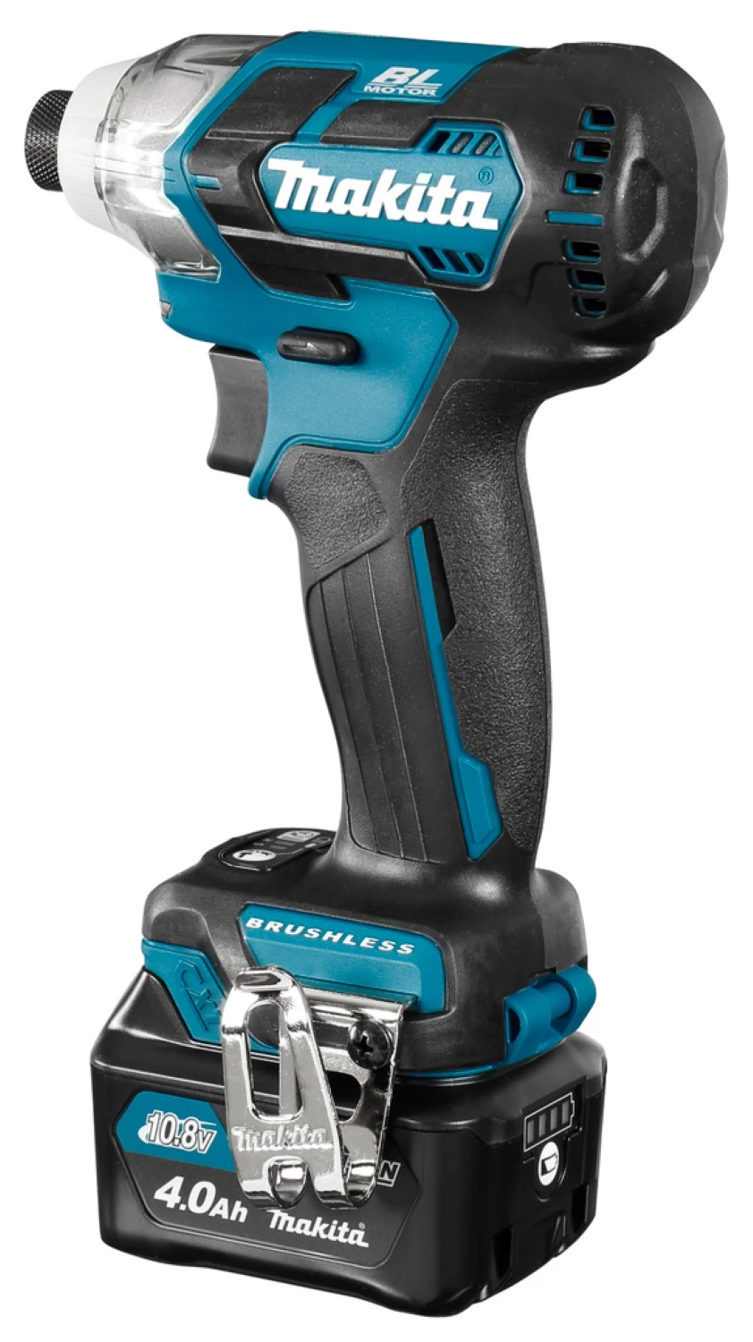 Visseuse à percussion sans-fil Makita TD111DSMJ - 10,8V Li-ion - 2 batteries 4,0 Ah - MAKPAC - Brushless-image